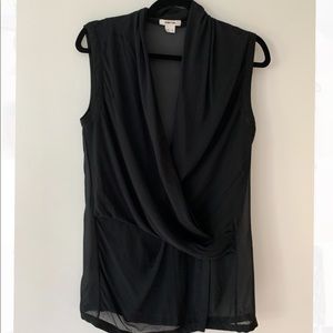 Helmut Lang sleeveless blouse